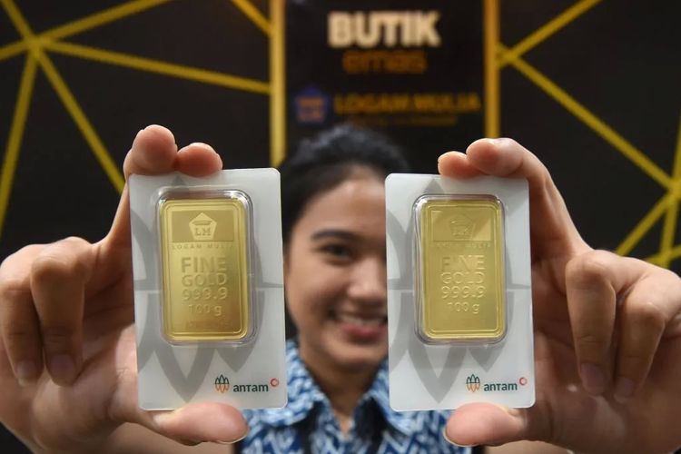 Harga Emas Antam Hari Ini 23 September 2025 Melonjak Rp41.000 Per Gram di Logam Mulia